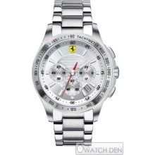 Scuderia Ferrari - Mens Stainless Steel Sf 105 Chrono Watch - 0830047