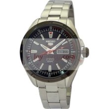 SEIKO 5 Sports Black Mens Watch SRP155K1