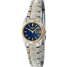 Seiko Blue Dial Two-tone Ladies Watch SXA120P1