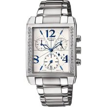 SHN-5008D-7A SHN5008D Casio Sheen Chronograph Ladies Dress Watch