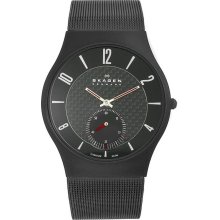 Skagen Black Steel Men's Watch 805XLTBB