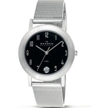 Skagen Men's Stainless Steel Mesh Band Date