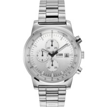 Storm Mens Conex Stainless Watch - Silver Bracelet - Silver Dial - CO4667-S