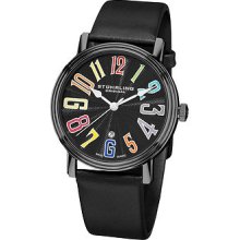 Stuhrling Original Men's 301.33591 Roulette Black Pvd Case,