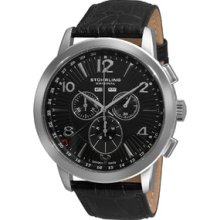 Stuhrling Original Men's Navigator de LeonSwiss Quartz Chronograph