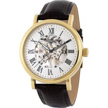 Stuhrling Original Men's Skeleton Dial Watch 293.3335K2