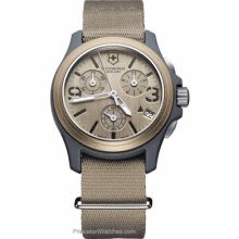 Swiss Army Mens Original Chrono Sand Design with Aluminum 241533