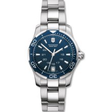 Swiss Army Women's 'Alliance Sport' Blue Dial Bracelet Watch (Blue)