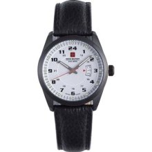 Swiss Military Calibre Women's 06-6T1-13-001 Trooper Black IP Sil ...