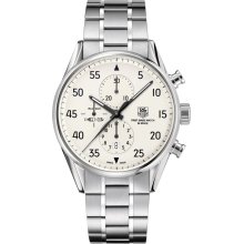 Tag Heuer Men's Carrera Silver Dial Watch CAR2015.BA0796