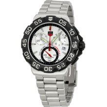 Tag Heuer Mens F1 Silver Chronograph Watch Cah1111