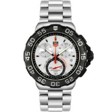 Tag Heuer Watches New Release Formula 1 Chronograph Silver Dial CAH11