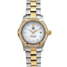 Tag Heuer Women's Aquaracer Diamond Steel & Gold Quartz Watch Waf1450.bb0825