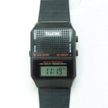 Talking Wrist Watch-English Square