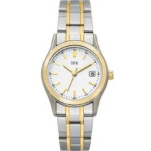 TFX by Bulova 38M100 Collection Women's 2-Tone Watch Promotional