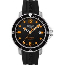 Tissot Men's Seastar Black Dial Watch T066.407.17.057.01