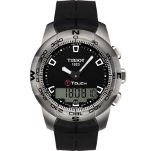 Tissot Men's T Touch Black Dial Watch T047.420.47.051.00