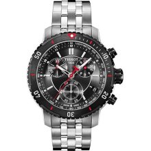 Tissot PRS200 Stainless Steel Chronograph Men's Watch T0674172105100