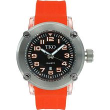 TKO Modena Men's Red Rubber Strap Watch