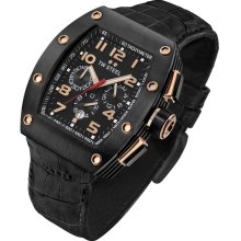 TW Steel Men's CEO Tonneau Black Dial Watch TW-Steel-CE2002