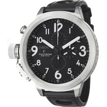 U-Boat Men's 'Flight Deck' Stainless Steel Swiss Automatic Watch