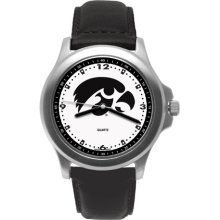 University of Iowa Rookie Leather Watch - Clearance