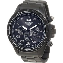 Vestal Men's Zr3021 Zr-3 Black Lume Brushed Chronograph Watch Retails $320