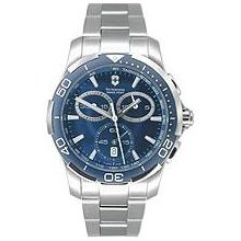 Victorinox Swiss Army Men's Alliance Sport 37mm Blue ChronoGraph ...