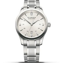 Victorinox Swiss Army Silver Alliance Watch, 40mm