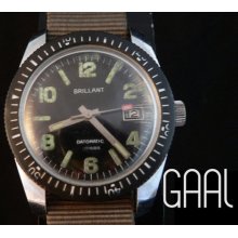 Vintage Brillant diver watch