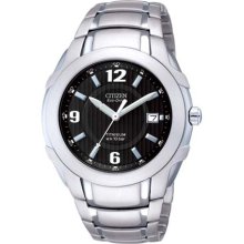 Watch Citizen Super Titanium Bm6350-57f MenÂ´s Black