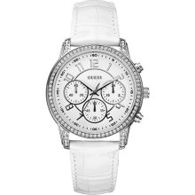 Watch Guess Glamourous W14545l1 WomenÂ´s White