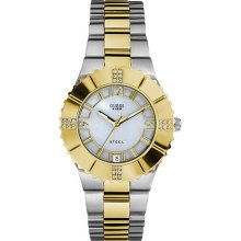 Watch Guess Glow W10220l1 WomenÂ´s White