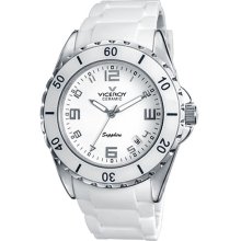 Watch Viceroy Ceramica Y Zafiro 47564-05 WomenÂ´s White