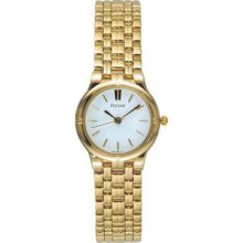 Women Pulsar PRS568X Dress Stainles Steel Gold Tone