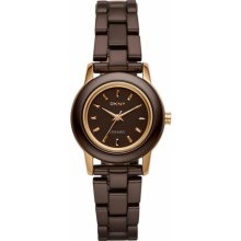 Women's brown dkny ceramic watch ny8428