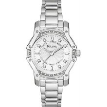 Women's Diamond Wintermoor Silver Tone Dial