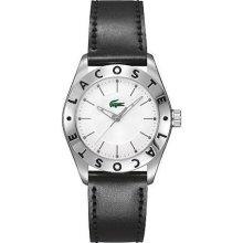 Women's Lacoste Leather Watch 2000585 ...