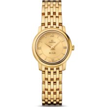 Women's Omega DeVille Prestige New Collection 24.4mm Qtz 424.50.24.60.05.002 Watch