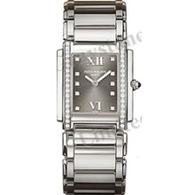 Women's Patek Philippe Quartz Twenty~4 Watch - 4910/10A_Grey