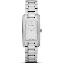 Women's Silver Rectangle Watch