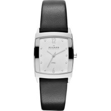 Women's skagen leather band watch 691ssls