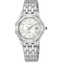 Women's Stainless Steel Case and Bracelet Le Grand Sport Silver Tone