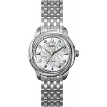 Women's Stainless Steel Precisionist Brightwater Quartz Mother Of Pear