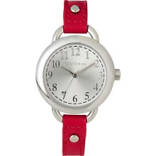 Woolrich Women's Chelsea Watch, RED