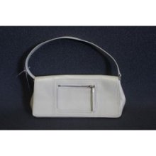 $168 Ellen Tracy Tan Leather Flap Bag