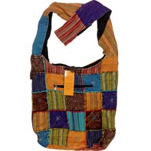 1960s Retro Hippy Hippie Hobo Handmade Cotton Cross-body Bags Nepal