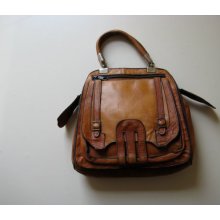 1970s leather handbag