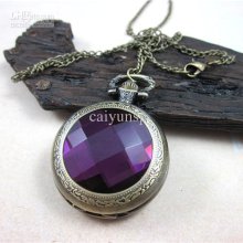 2011 New Pocket Watch Crystal Appearance Watch Fashion Gift Watch 10