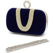 2013 Fashion women Clutch Rings Evening Bag crystal dimond Clutch evening bags party bag with shoulder chian1205601